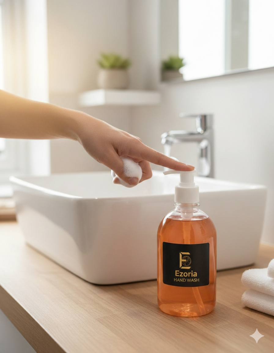 Ezoria Antibacterial Hand Wash – Eco-Friendly Protection with Lasting Freshness